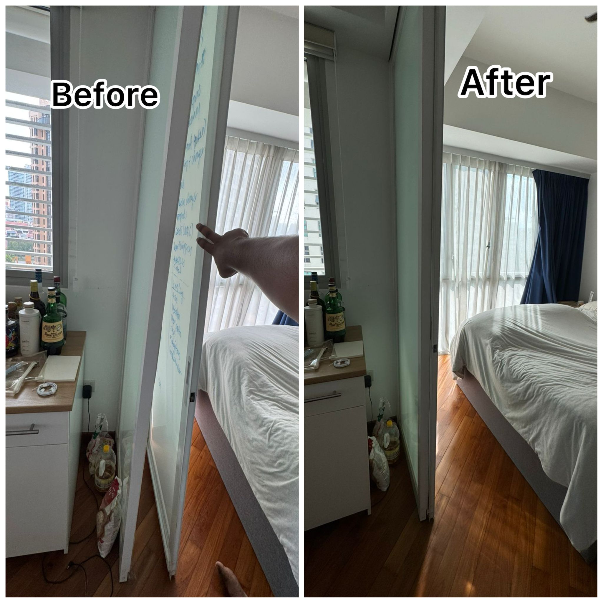 Sliding Wardrobe Door Repair Singapore: Before & After Transformation
